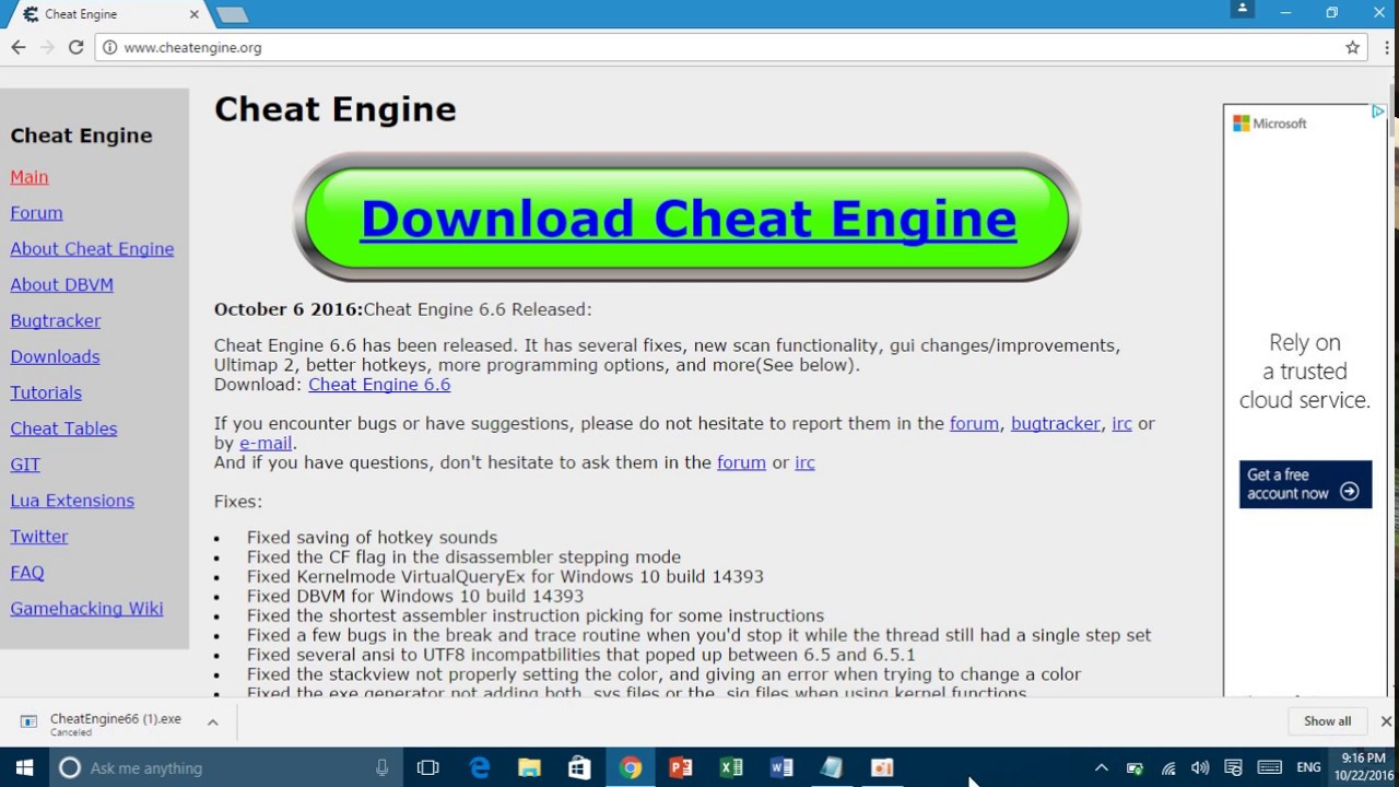 cheat engine 6.2 download